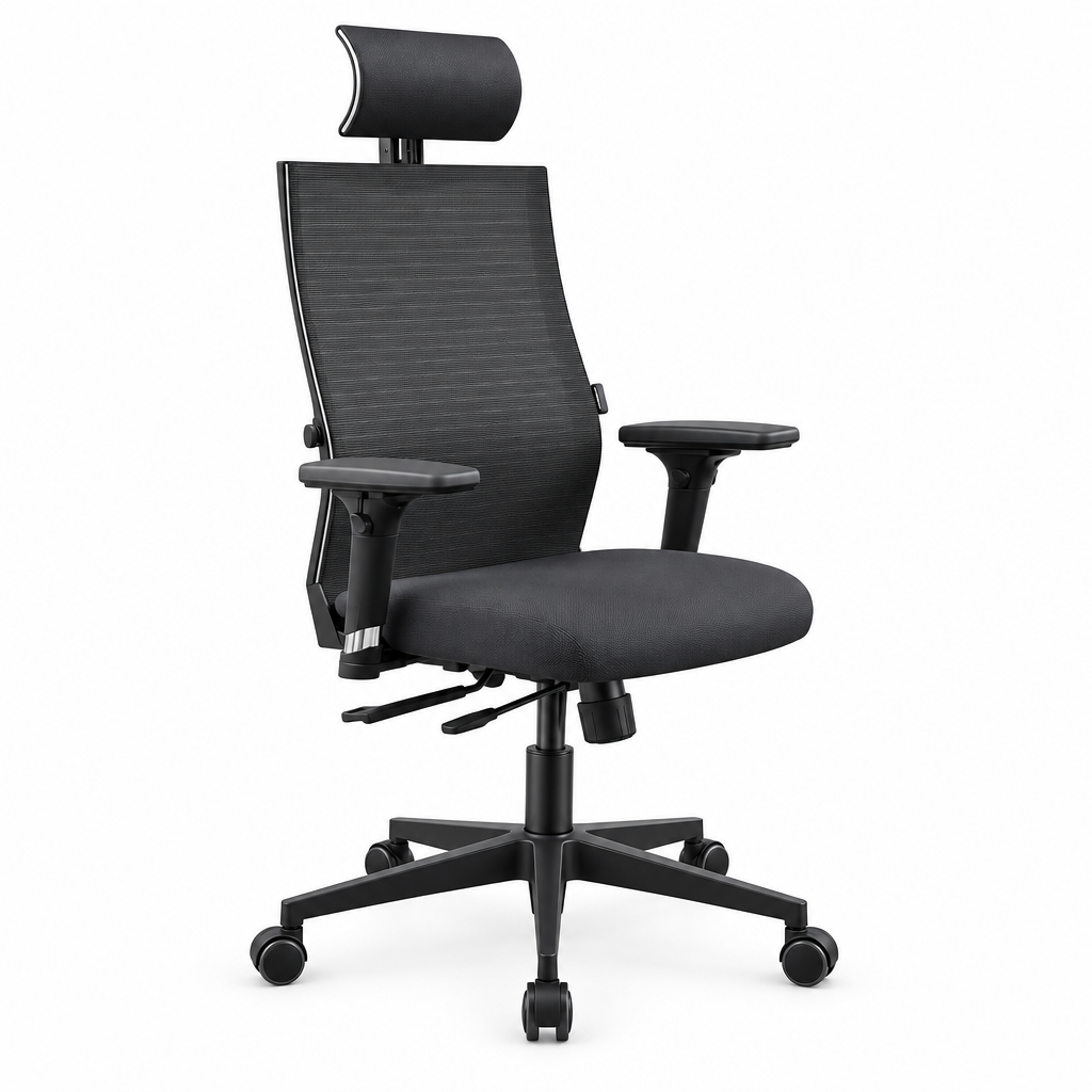 Bürostuhl Ergo 5 mit Metallgestell