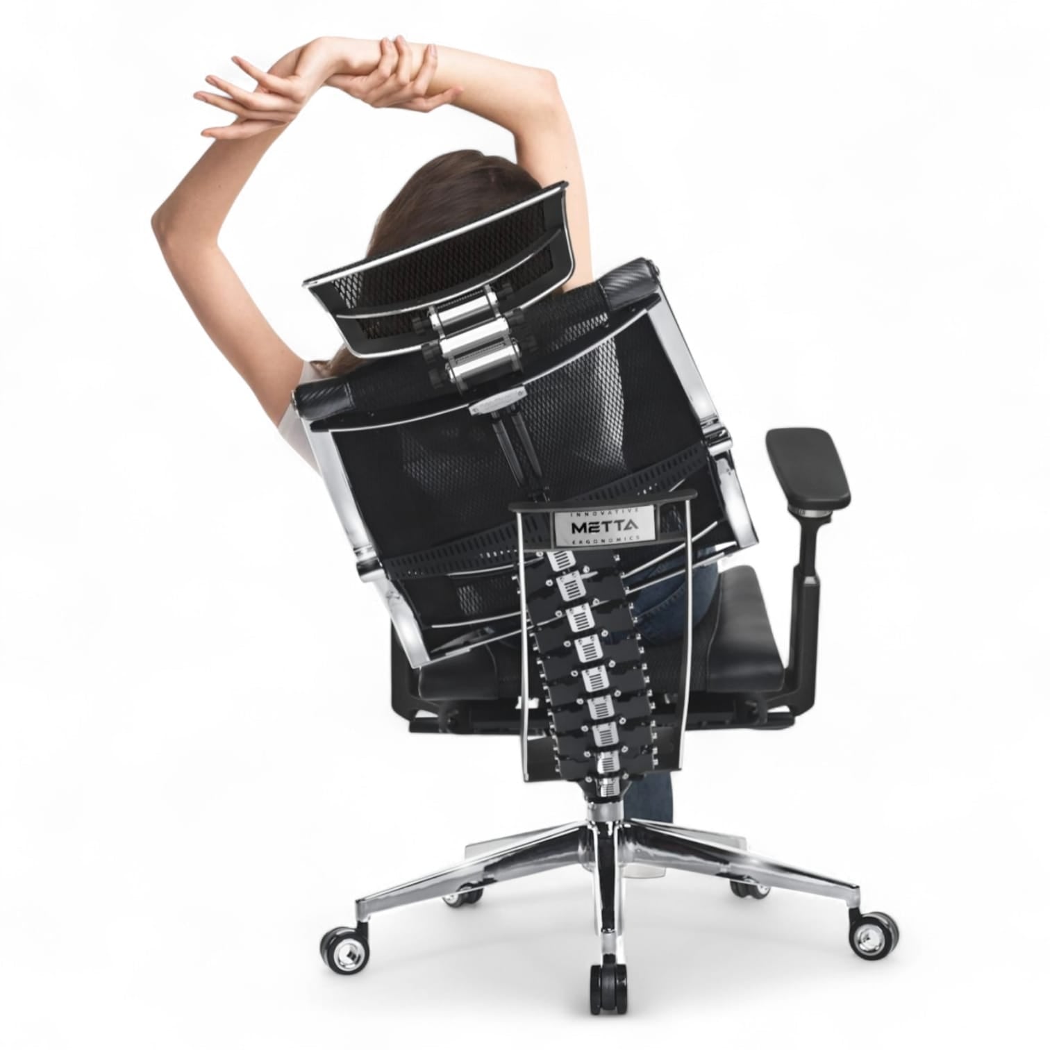 Metal Frame Yoga D Manager Chair