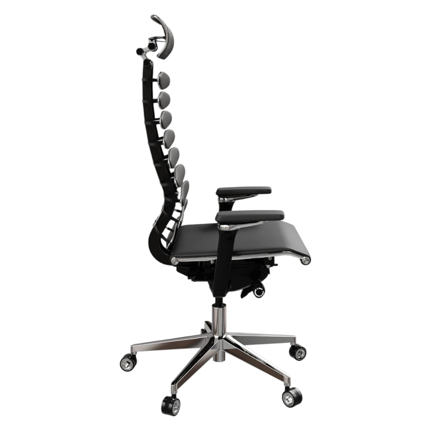 Chefsessel mit Metallgestell, Equalizer und anatomischer Rückenlehne