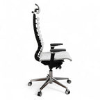 Anatomische directiestoel met metalen frame en equalizer