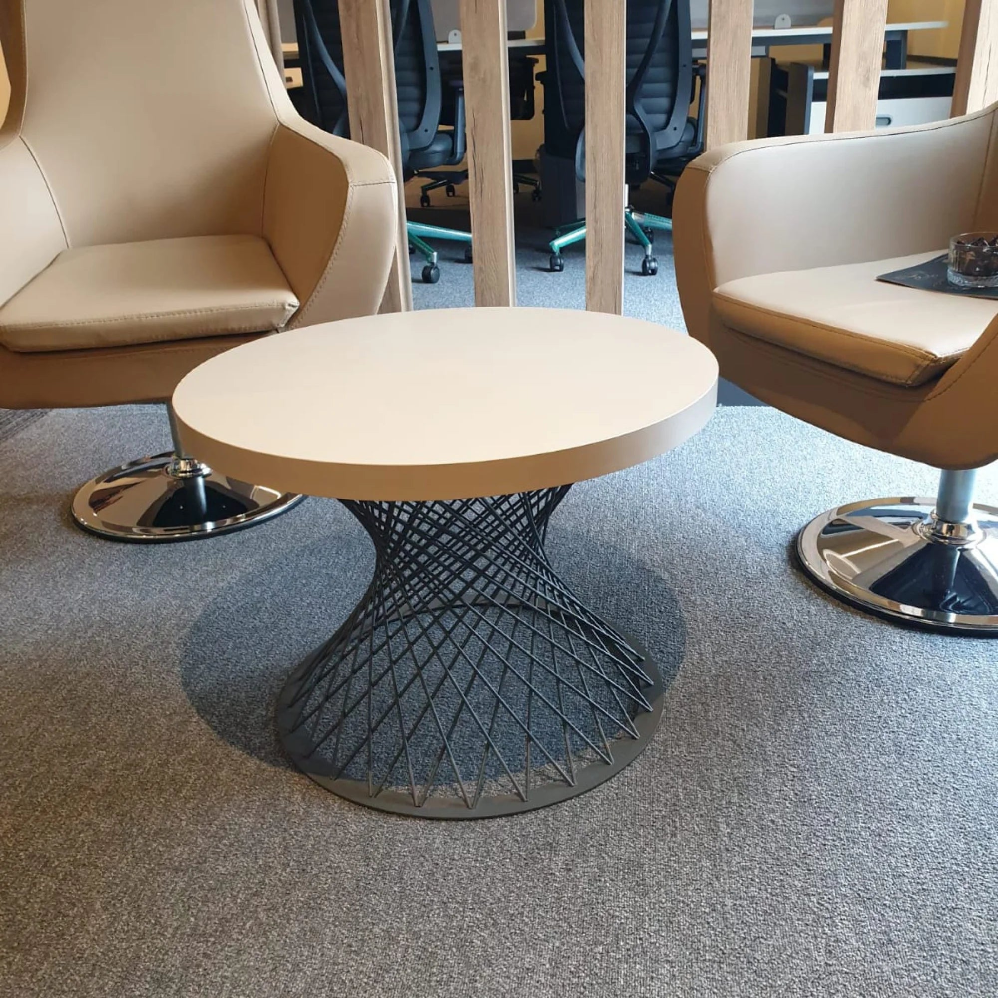 Eyfel Ofis Yuvarlak Orta Sehpa ISTANBUL-TSI