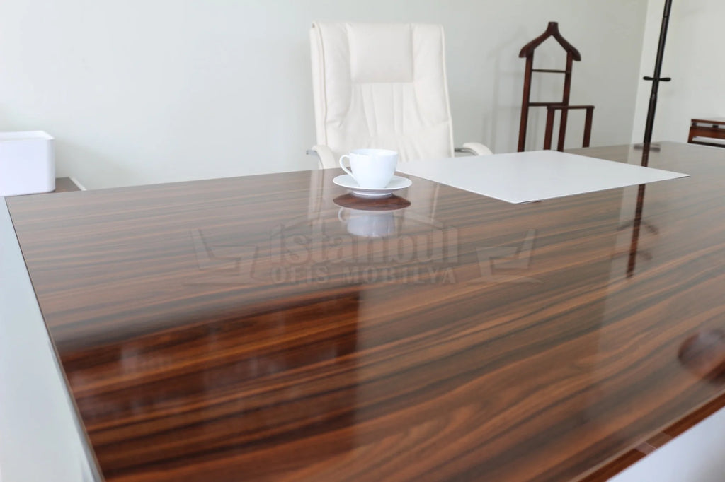 Porshland Ofis Makam Masası Etejerli 220x100 ISTANBUL-TSI