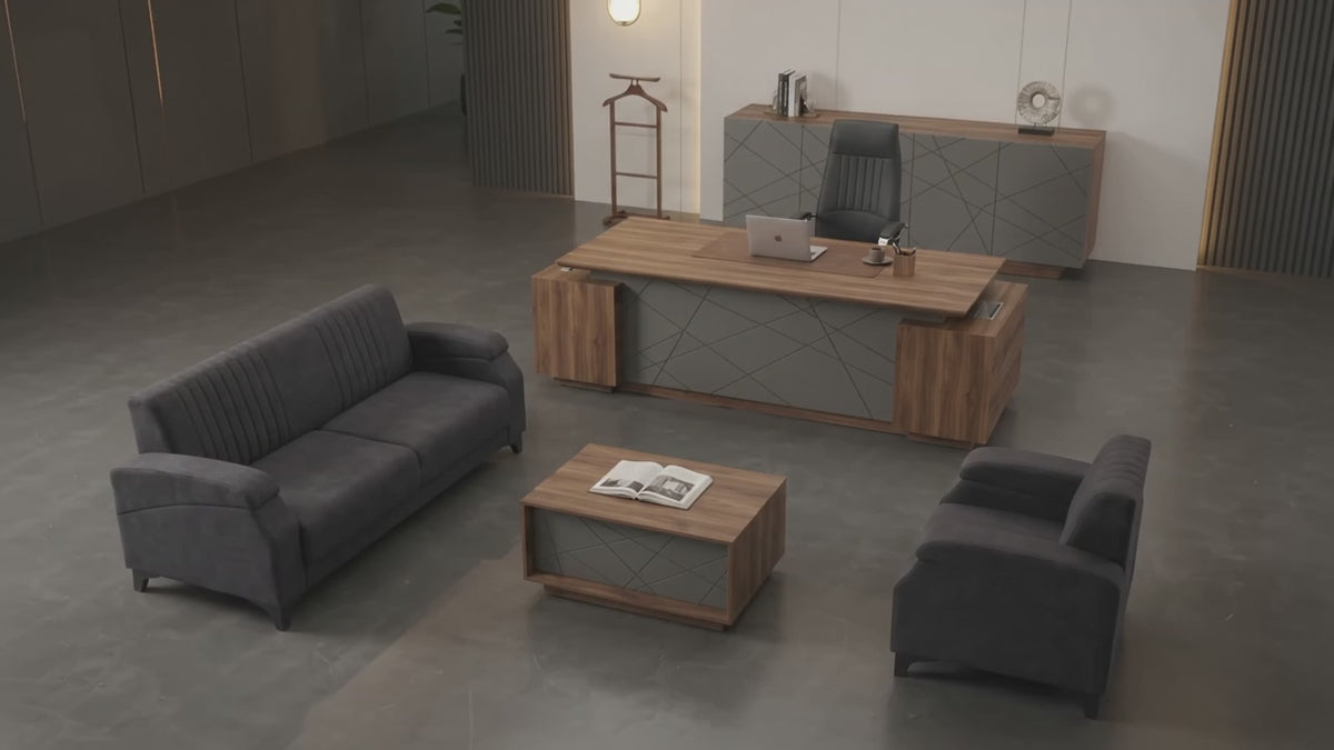 Alesta Modern Yönetici Ofis Makam Takımı