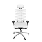 Anatomische directiestoel met metalen frame en equalizer
