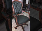 Klassieke houten directiekamerset