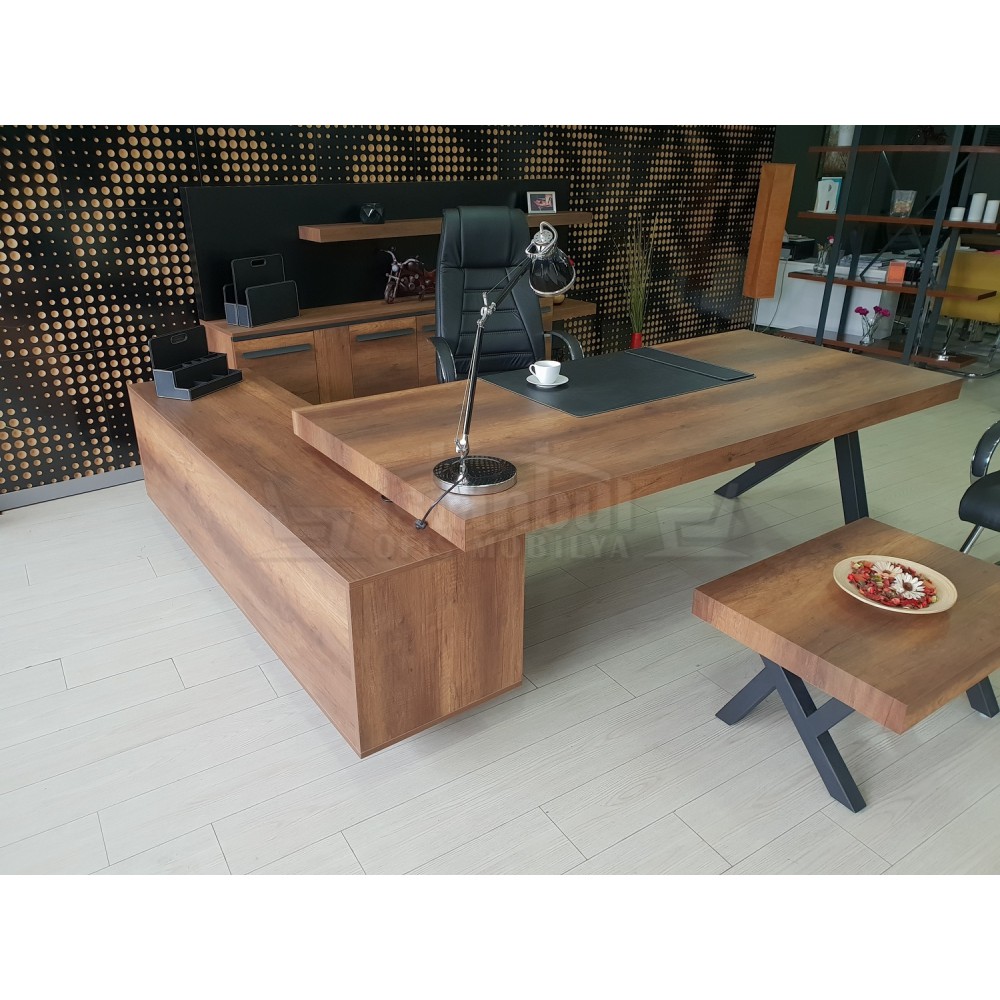 Istanbul Office Executive Team Table First Class - Barokke Zwarte