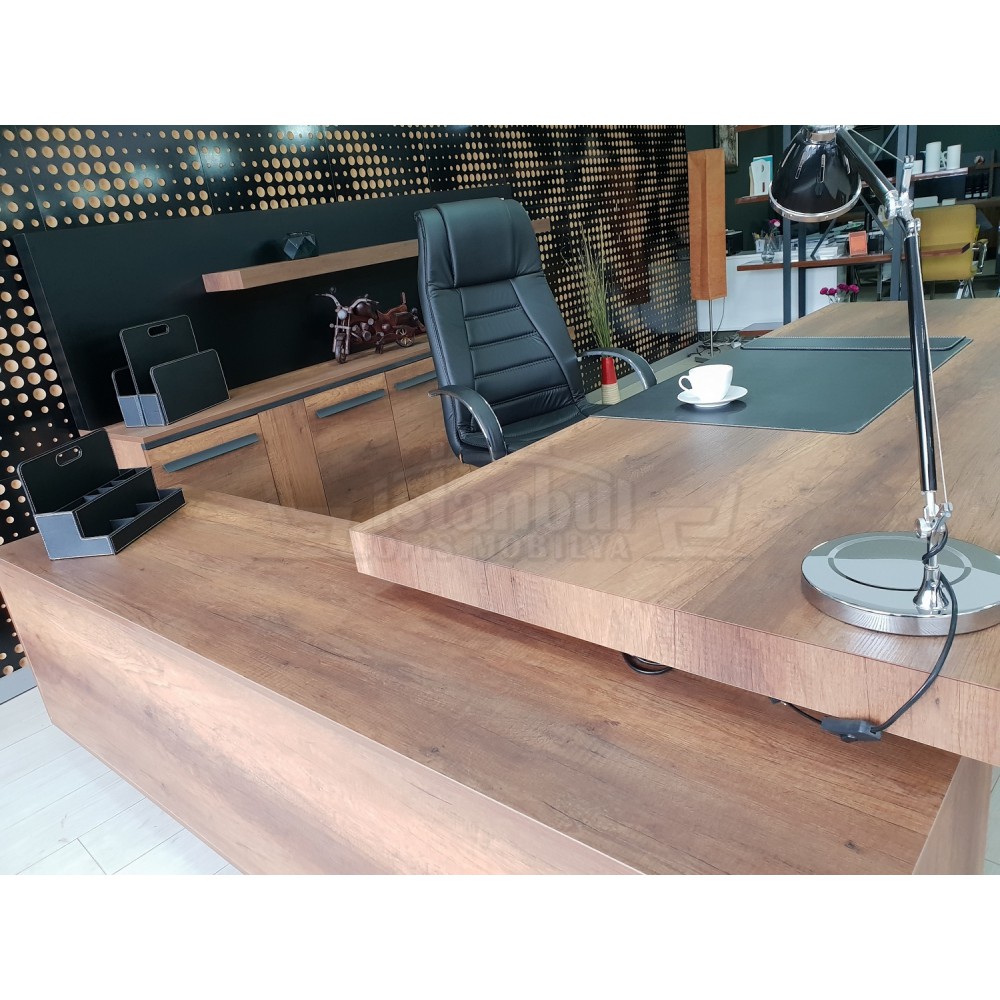 Istanbul Office Executive Team Table First Class - Barokke Zwarte