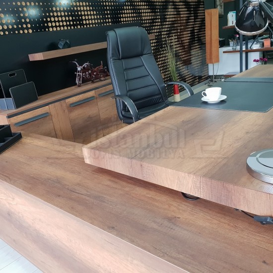 Istanbul Office Executive Team Table First Class - Barokke Zwarte