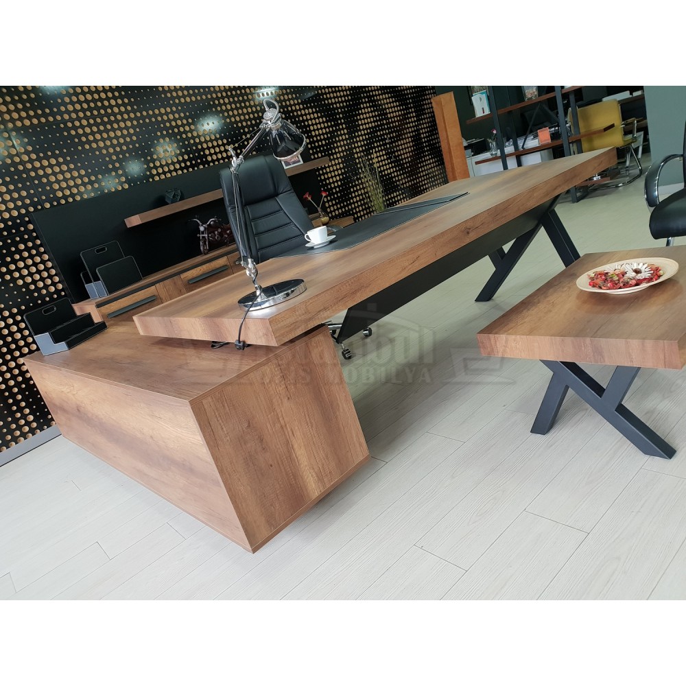 Istanbul Office Executive Team Table First Class - Barokke Zwarte