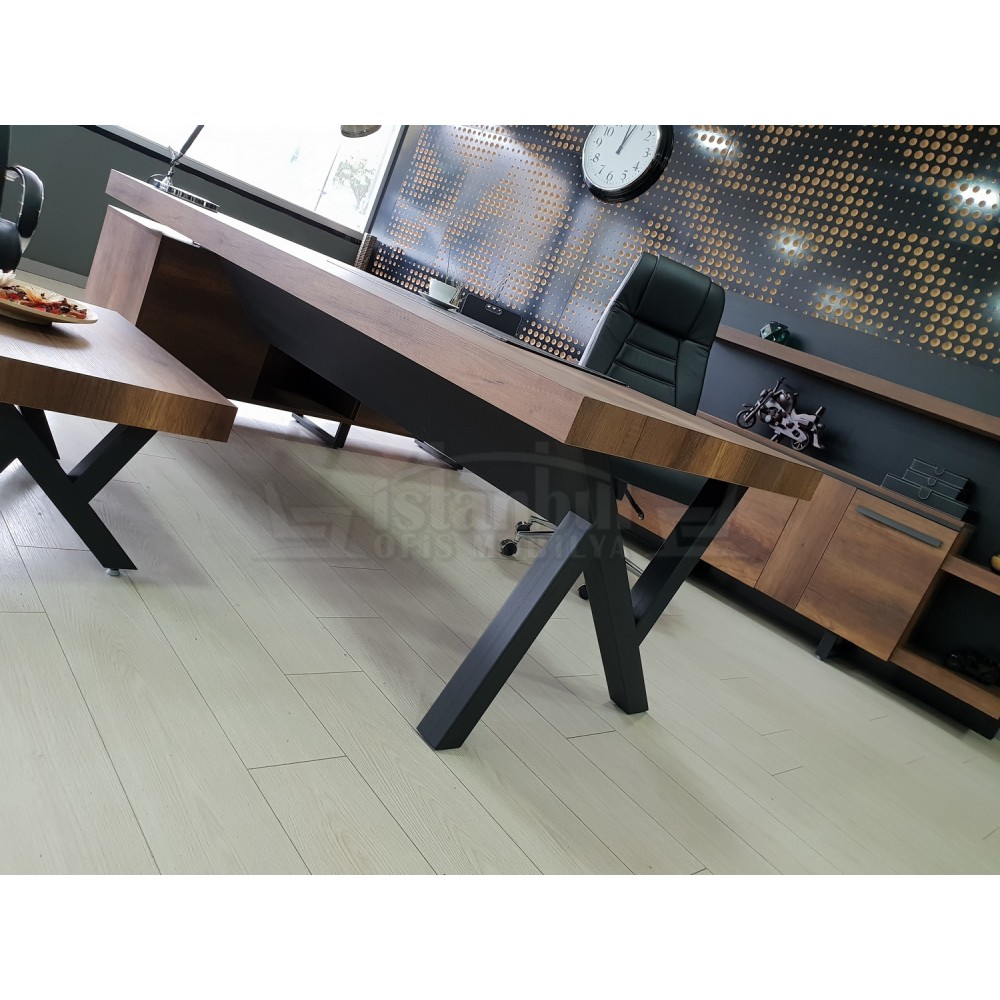 Istanbul Office Executive Team Table First Class - Barokke Zwarte