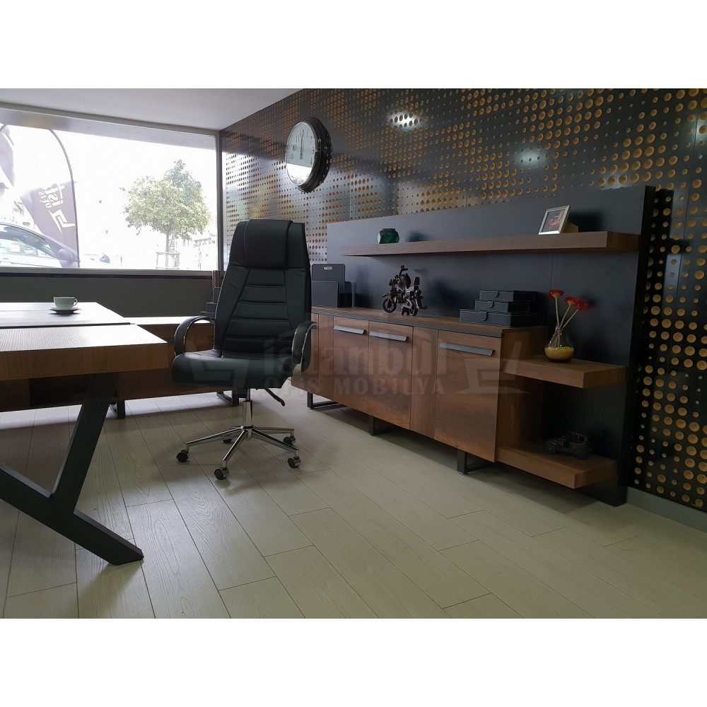 Istanbul Office Executive Team Table First Class - Barokke Zwarte