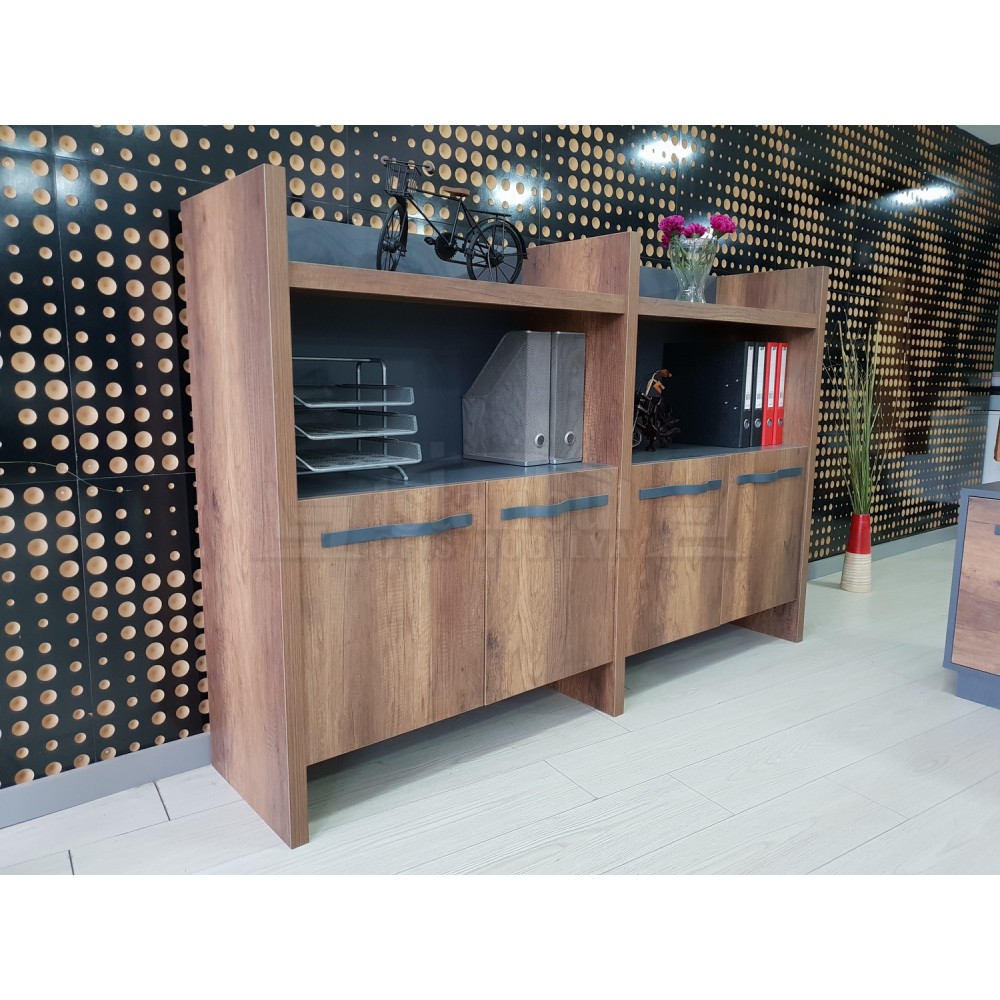 Istanbul Office Manager Table Elegant - Baroque Anthracite