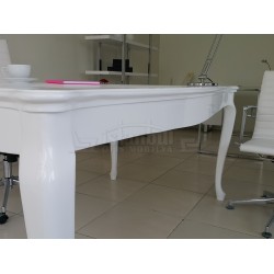 Lukens Lake Alta White Office Desk