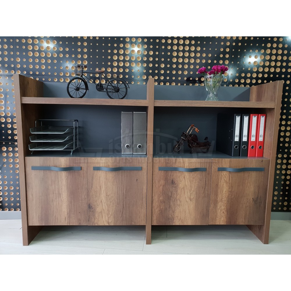 Istanbul Office Manager Table Elegant - Baroque Anthracite