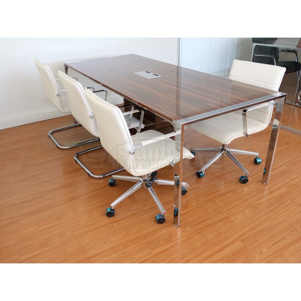 Apple Sides Open Meeting Table Socket System