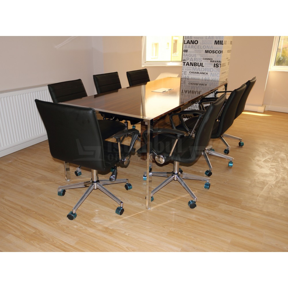 Apple Sides Open Meeting Table Socket System