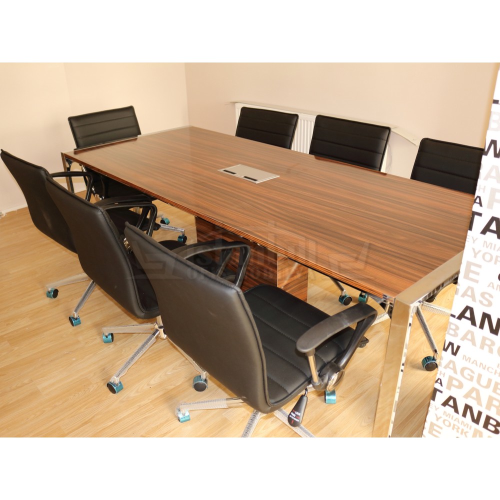 Apple Sides Open Meeting Table Socket System