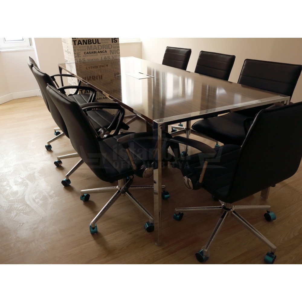 Apple Sides Open Meeting Table Socket System