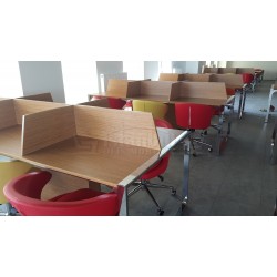 Apple Zes Persoon Meerdere Workstation Desk