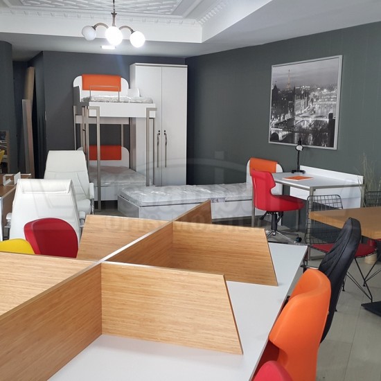 Apple Zes Persoon Meerdere Workstation Desk