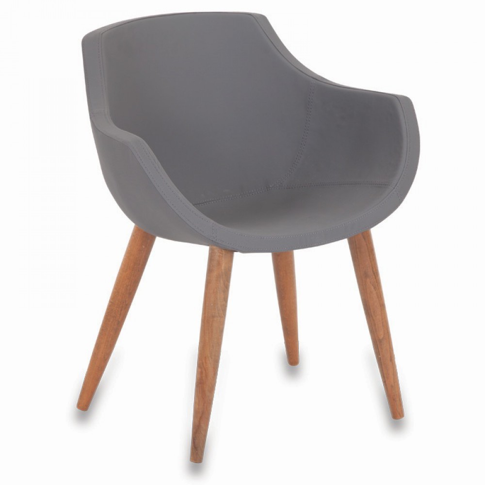 Milan Hard Houten Guest Chair