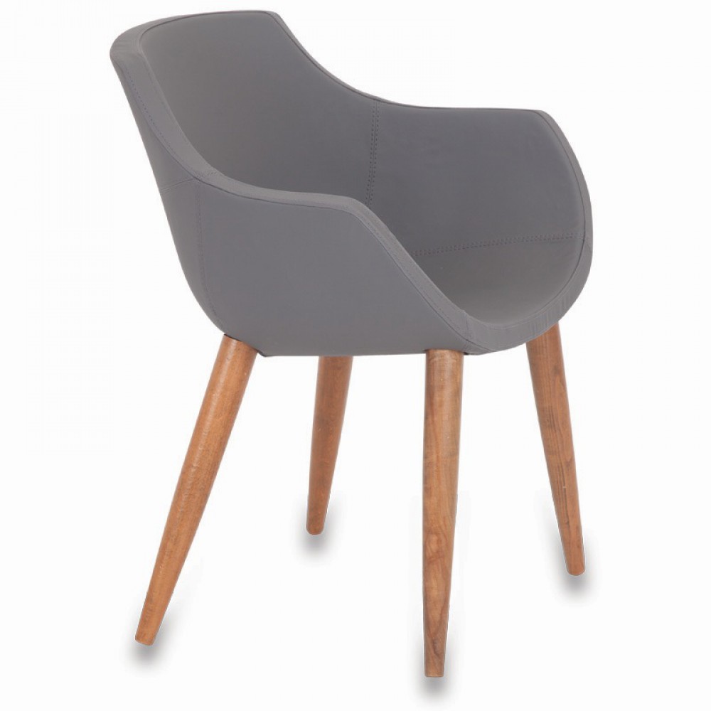 Milan Hard Houten Guest Chair