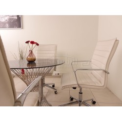 Glas Vergadertafel Perla