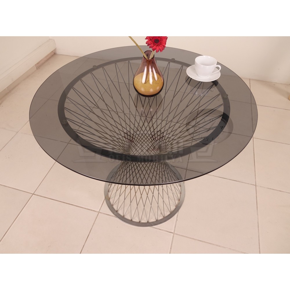 Glas Vergadertafel Perla