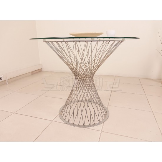 Glas Vergadertafel Perla Glas Vergadertafel Perla
