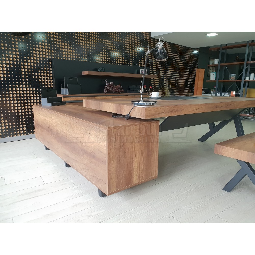 First Class Executive Board Shelf Cabinet Baroque Anthracite