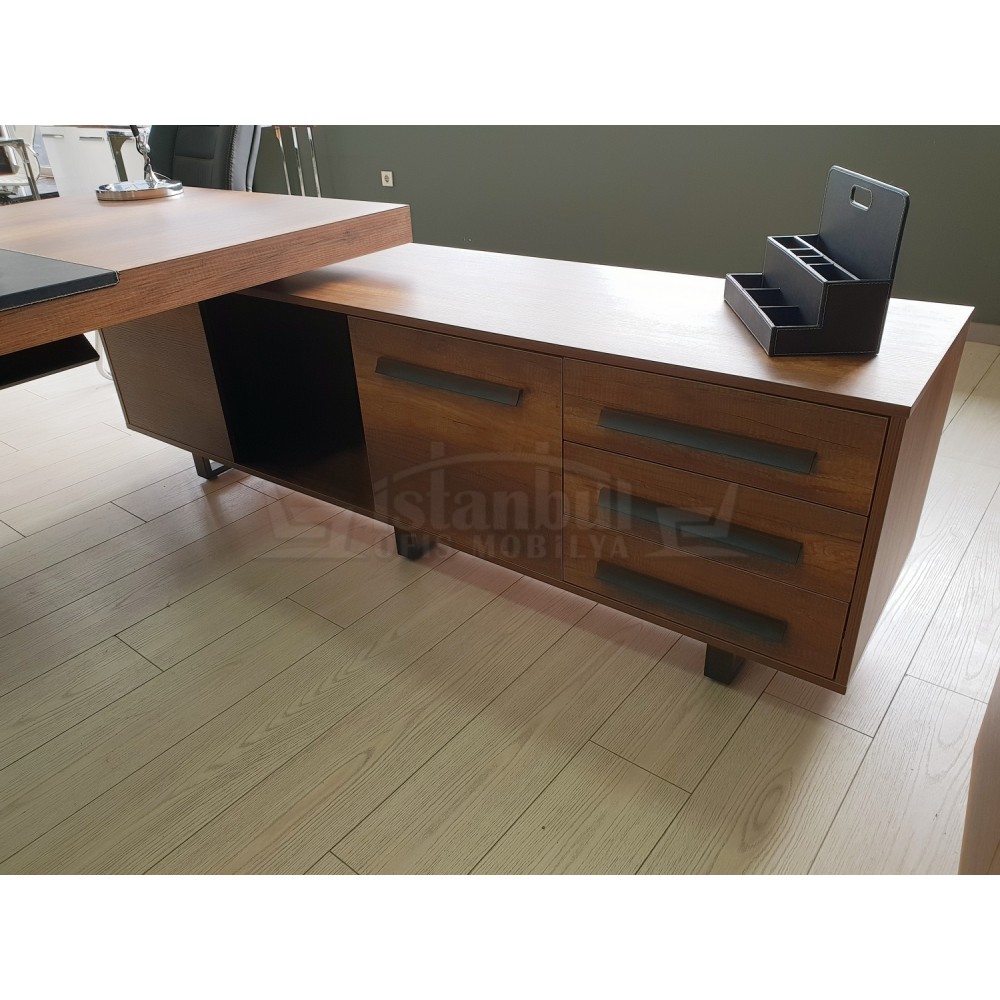 First Class Executive Board Shelf Cabinet Baroque Anthracite