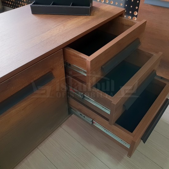 First Class Executive Board Shelf Cabinet Baroque Anthracite