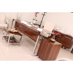 Apple Executive Tafel 190-90 Cm Hg. Walnoot
