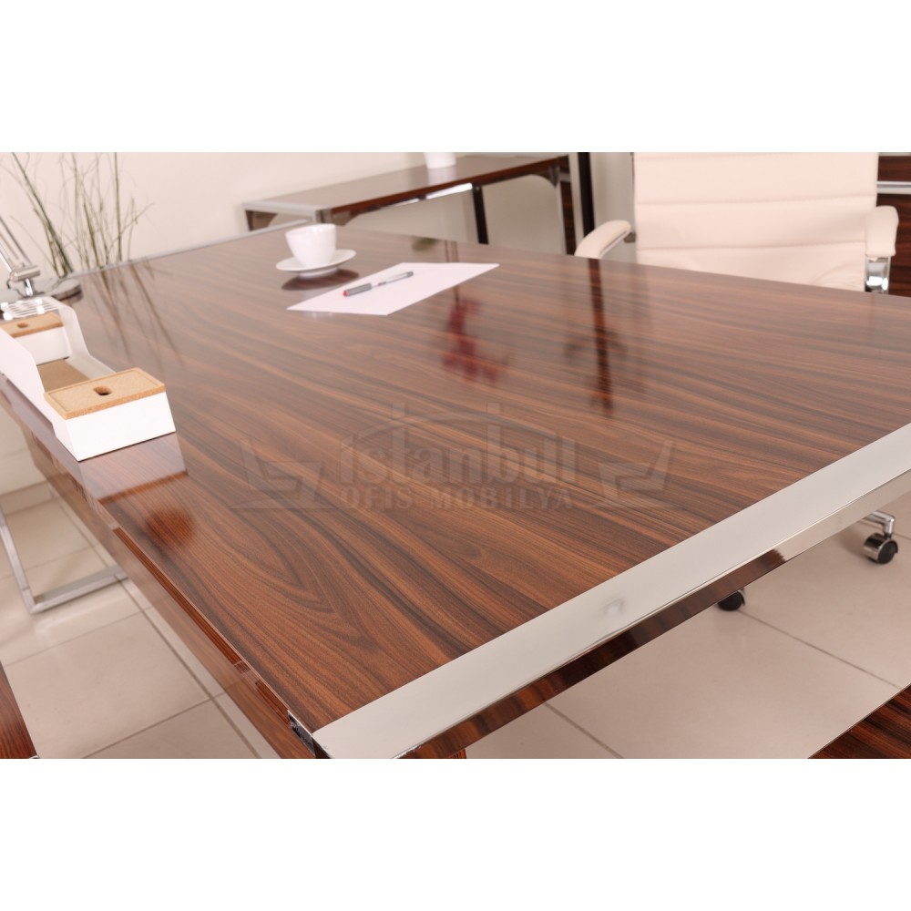 Apple Executive Tafel 190-90 Cm Hg. Walnoot