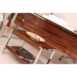 Apple Executive Tafel 190-90 Cm Hg. Walnoot