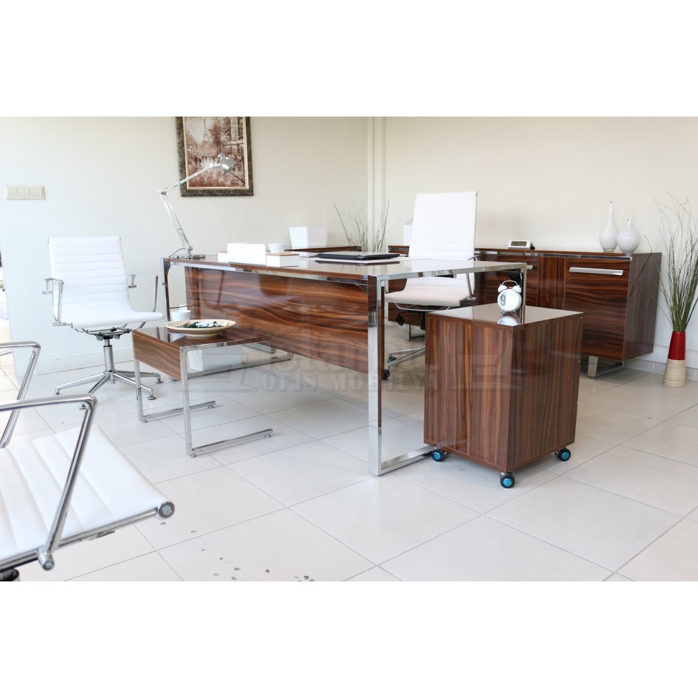 Apple Executive Tafel 190-90 Cm Hg. Walnoot