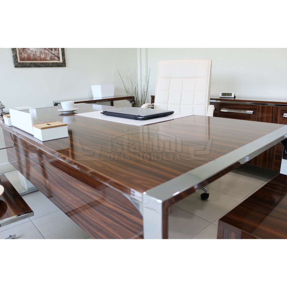 Apple Executive Tafel 190-90 Cm Hg. Walnoot