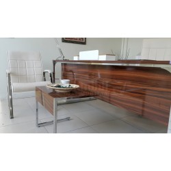 Apple Executive Tafel 190-90 Cm Hg. Walnoot