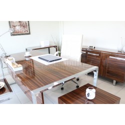 Apple Executive Tafel 190-90 Cm Hg. Walnoot