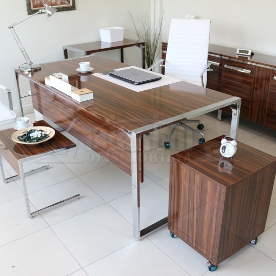 Apple Executive Tafel 190-90 Cm Hg. Walnoot