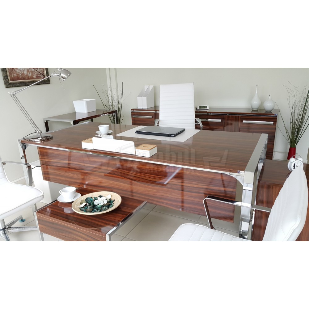 Apple Executive Tafel 190-90 Cm Hg. Walnoot