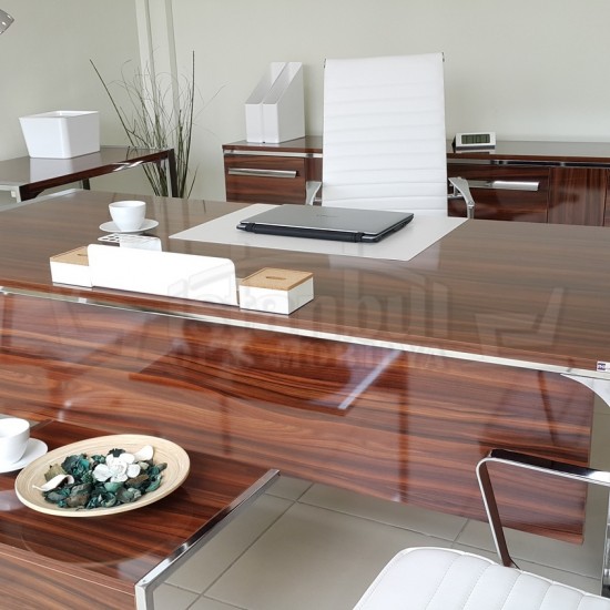 Apple Executive Tafel 190-90 Cm Hg. Walnoot