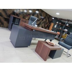 Canberra Directie Dressoir Walnoot Anthracite