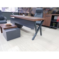 Canberra Directie Dressoir Walnoot Anthracite