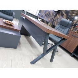 Canberra Directie Dressoir Walnoot Anthracite