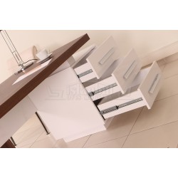 Canberra Directie Dressoir Walnoot White