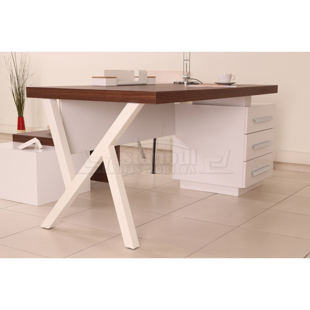 Canberra Directie Dressoir Walnoot White