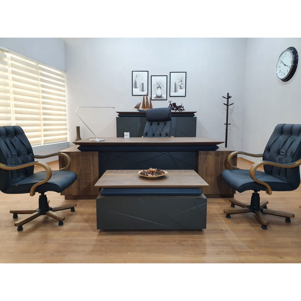 Kantoorautoriteit Team Handtekening, Walnoot En Meer, Minimale Maatregel