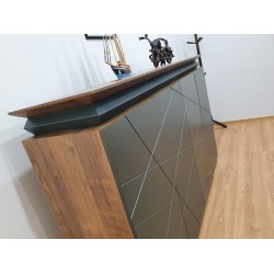 Kantoorautoriteit Team Handtekening, Walnoot En Meer, Minimale Maatregel