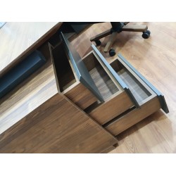 Kantoorautoriteit Team Handtekening, Walnoot En Meer, Minimale Maatregel